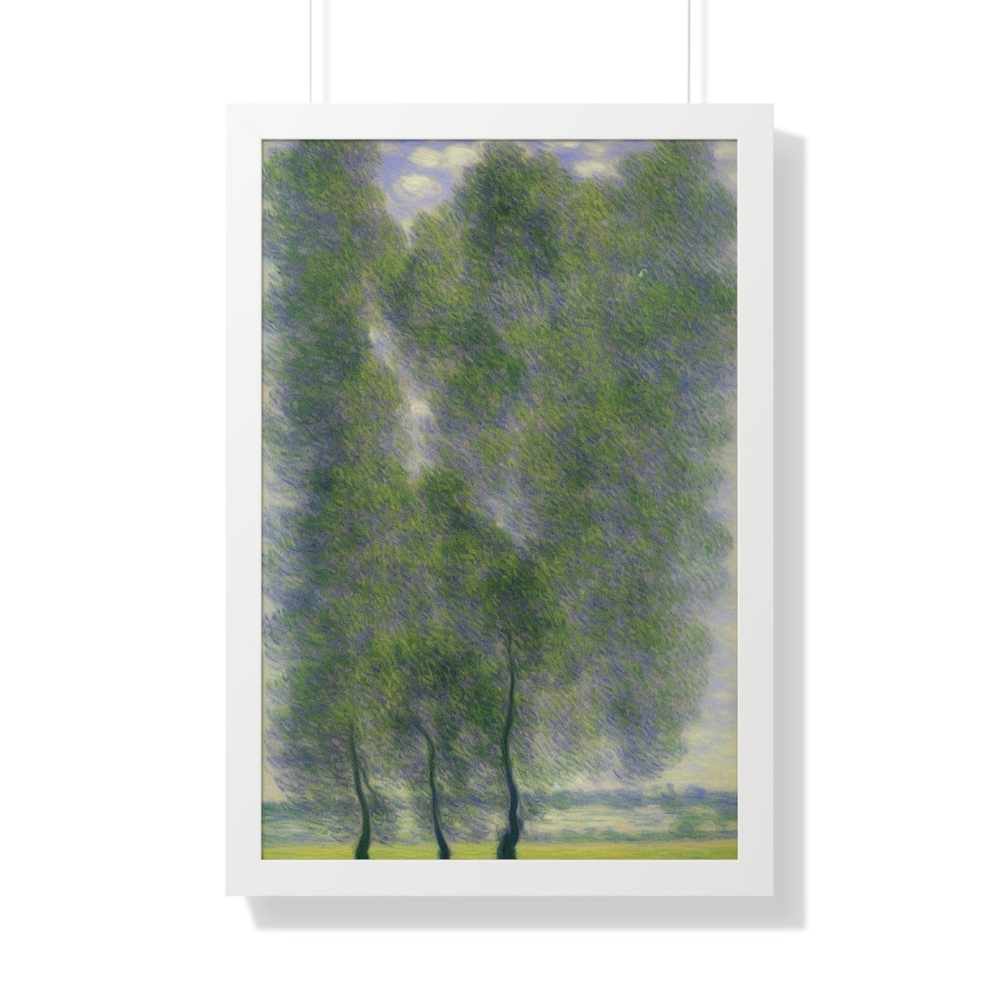 Tree Landscape Claude Monet Style