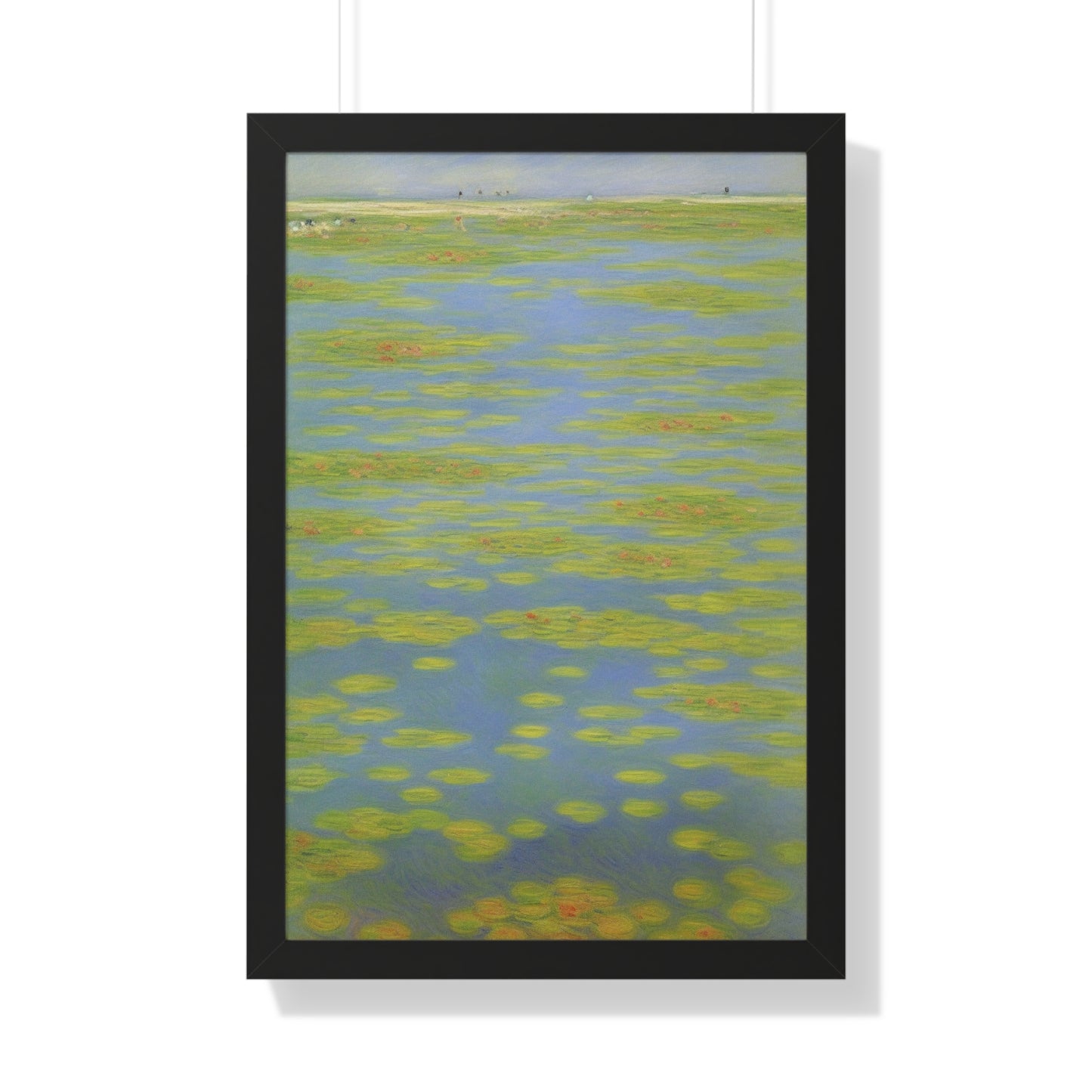 Tide Pool Landscape Claude Monet Style