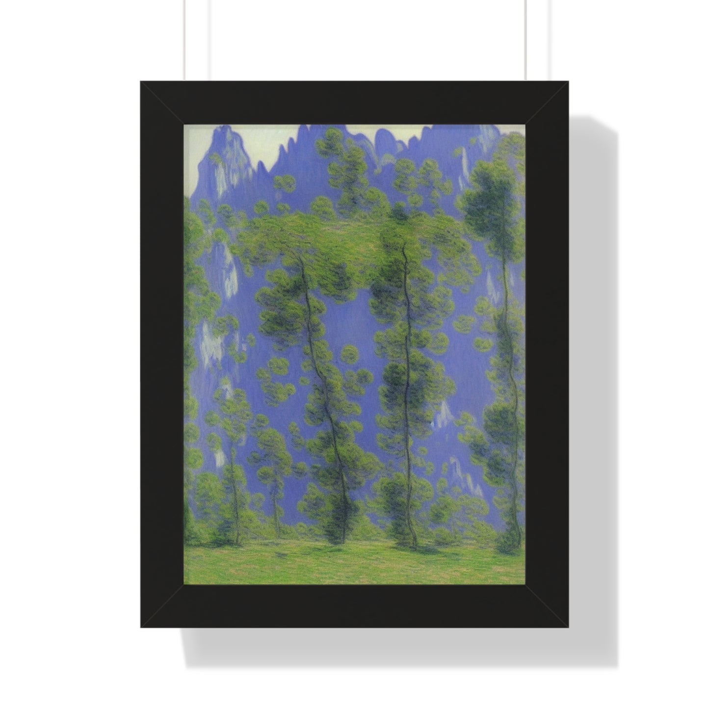 Karst Landscape Claude Monet Style