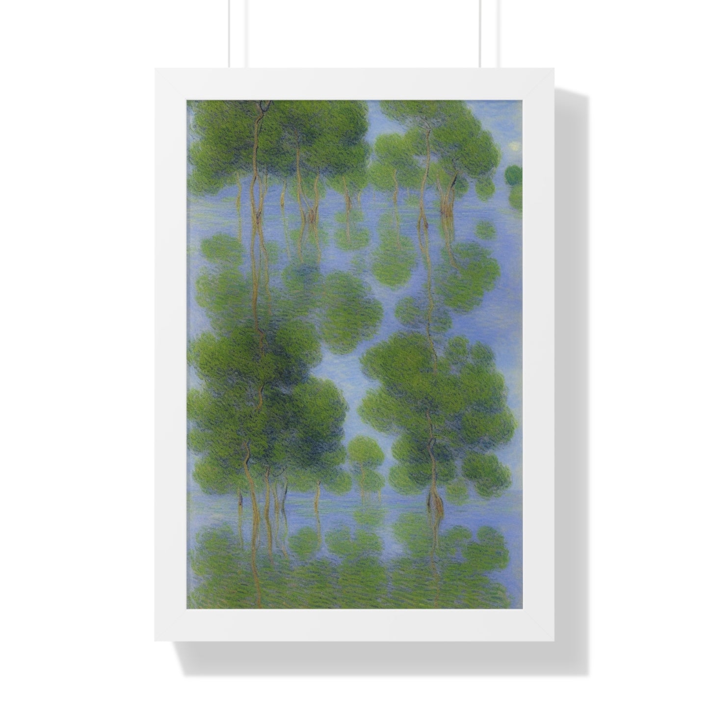 Mangrove Landscape Claude Monet Style