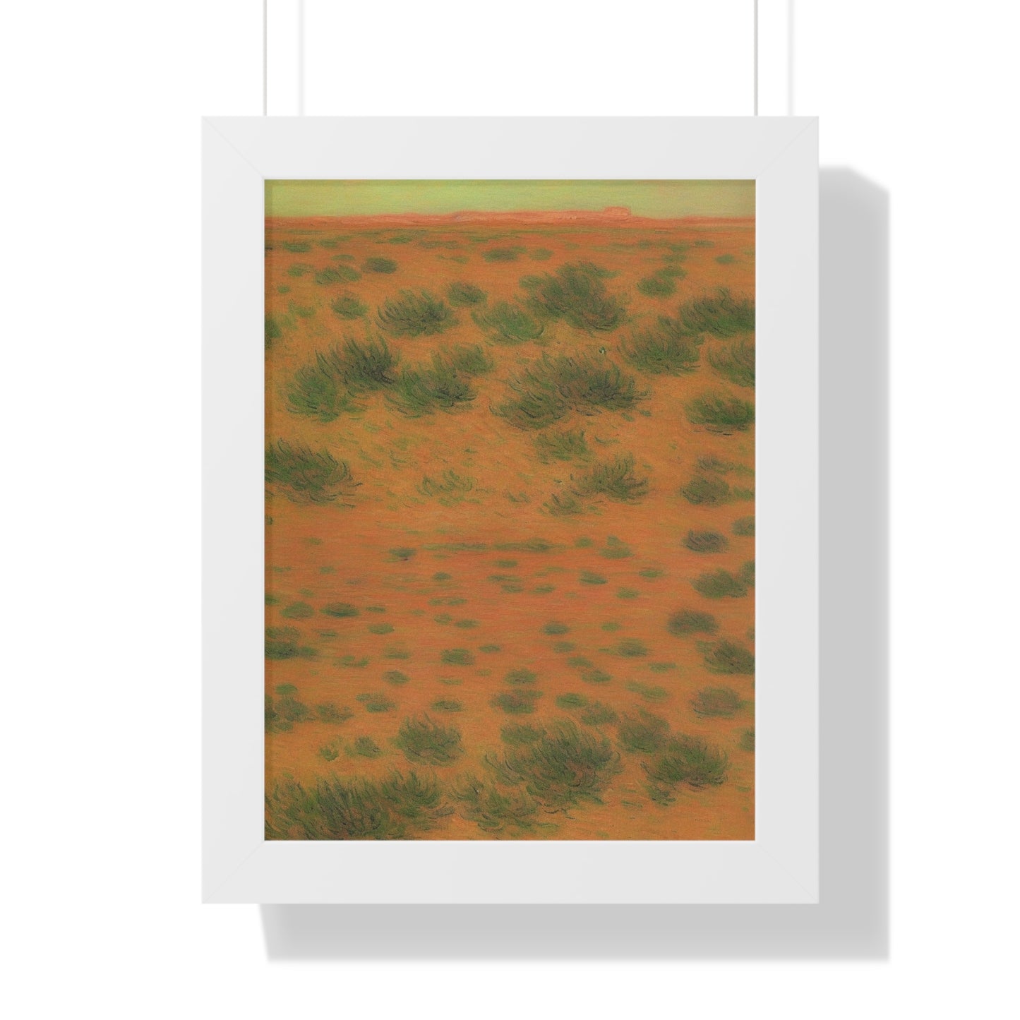 Desert Scene Claude Monet Style