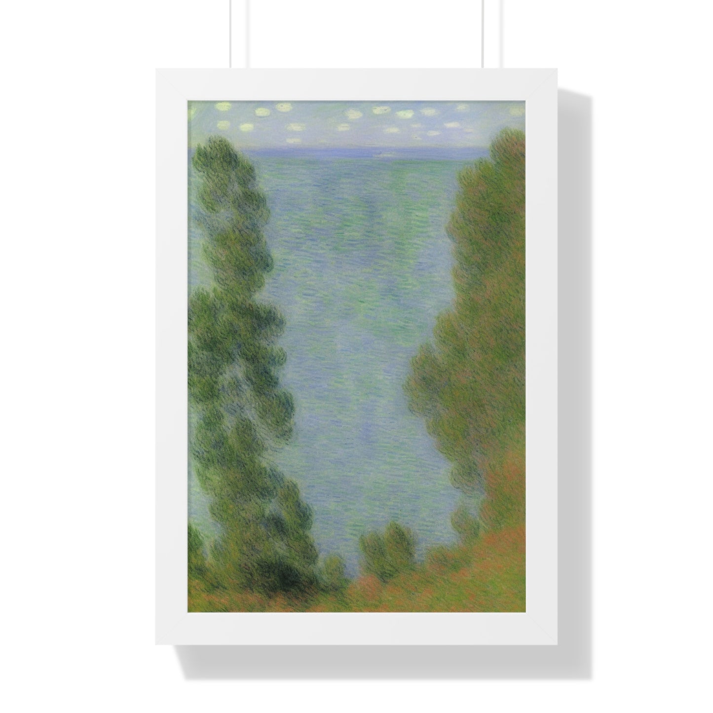 Cliff Landscape Claude Monet Style