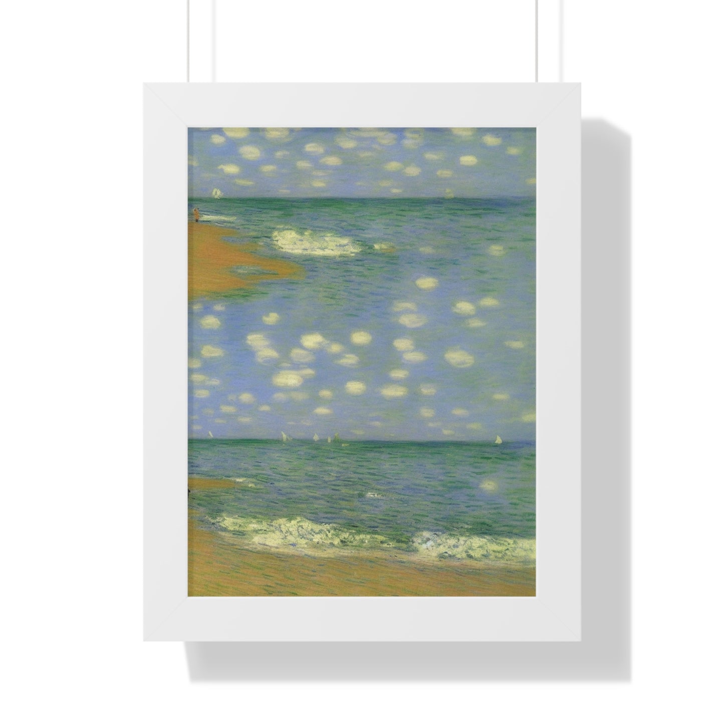 Beach Landscape Claude Monet Style