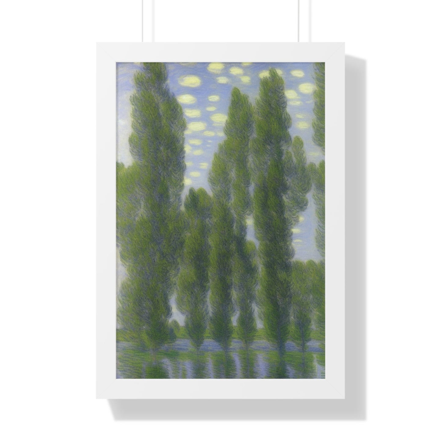 Trees Landscape Claude Monet Style