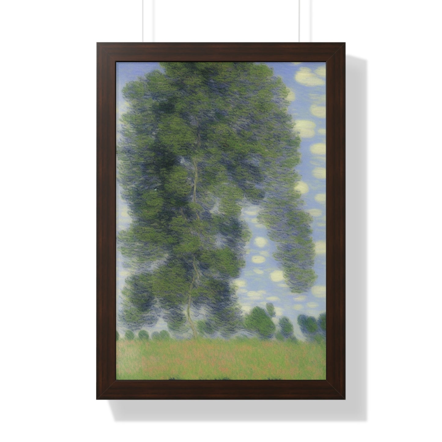 Tree Landscape Claude Monet Style