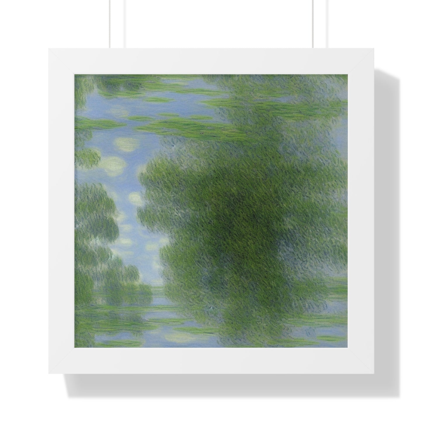 Mangrove Landscape Claude Monet Style