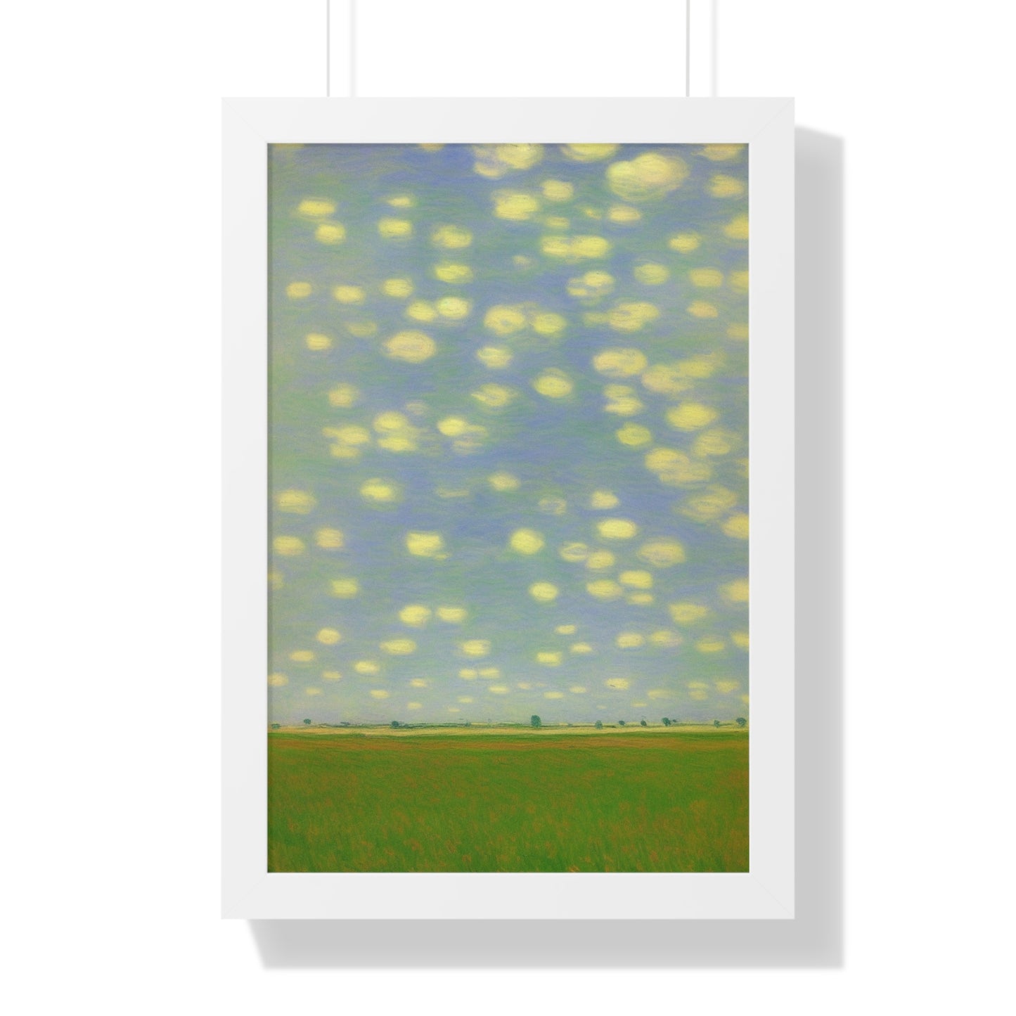 Grassland Landscape Claude Monet Style