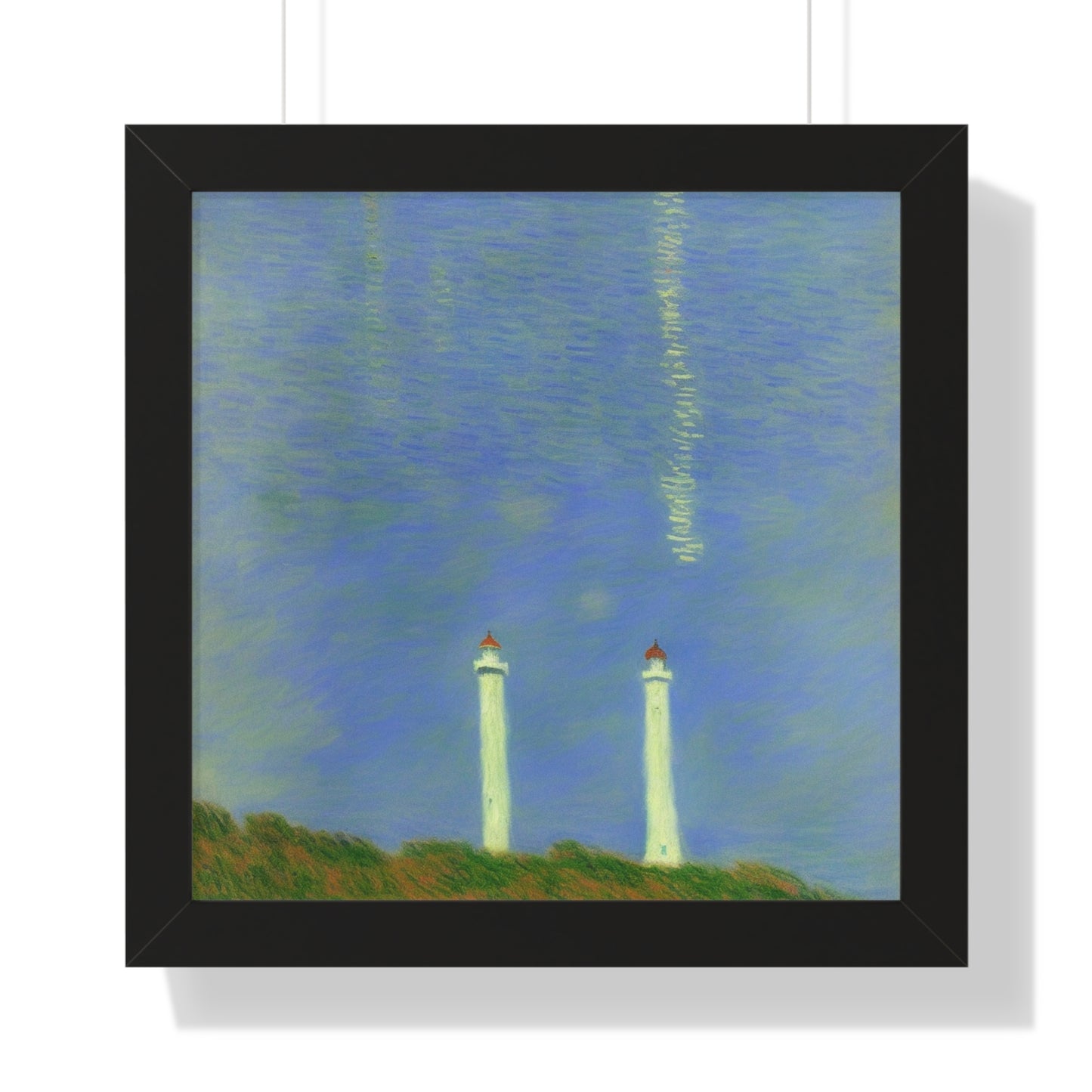 Light House Landscape Claude Monet Style