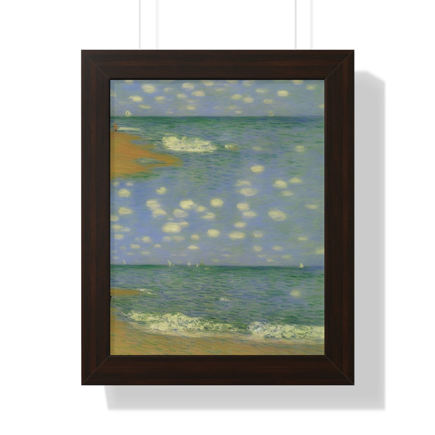 Beach Landscape Claude Monet Style