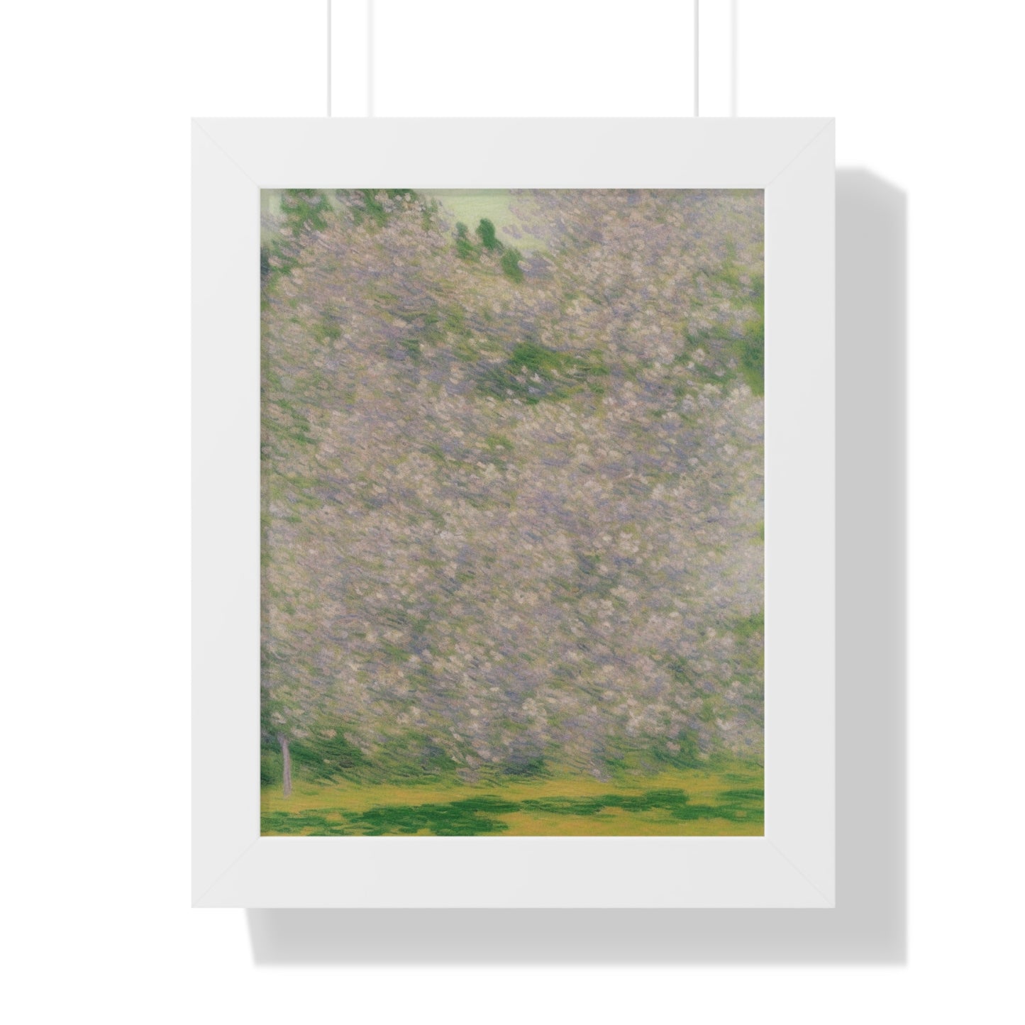 Cherry Blossom Grove Landscape Claude Monet Style