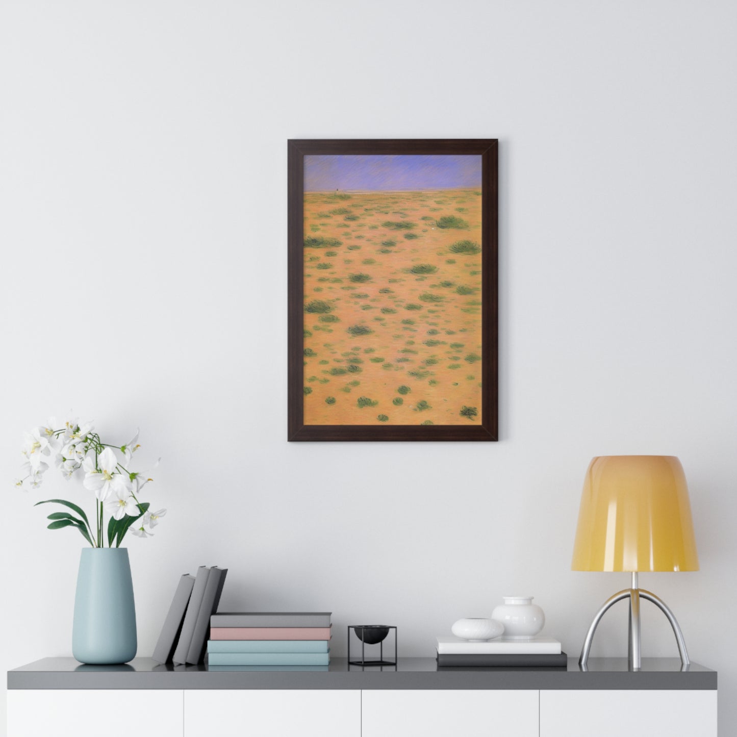 Desert Scene Claude Monet Style