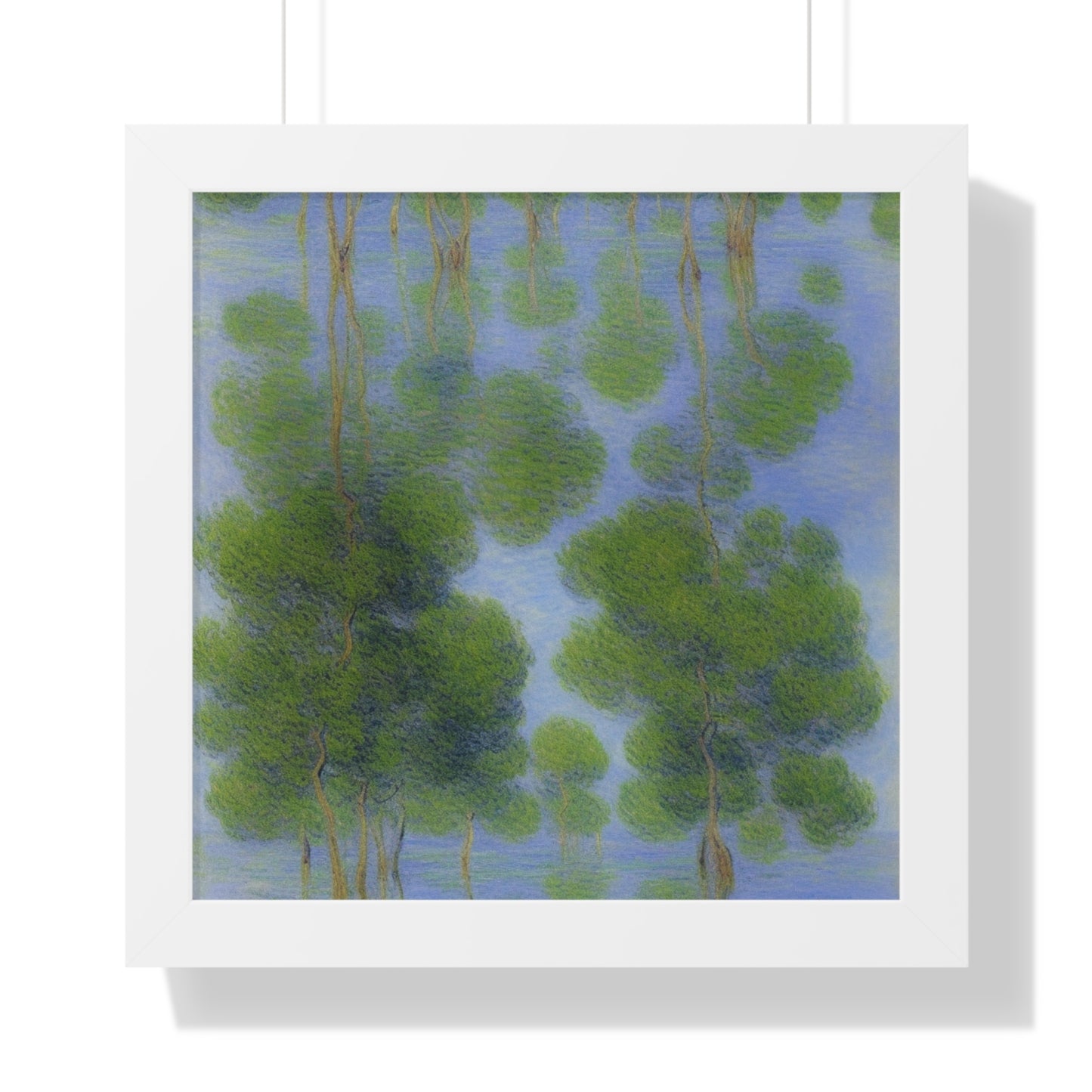 Mangrove Landscape Claude Monet Style