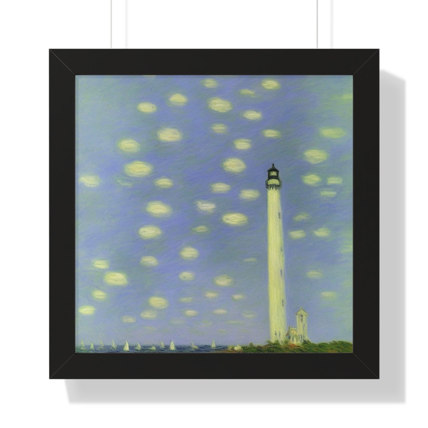 Light House Landscape Claude Monet Style