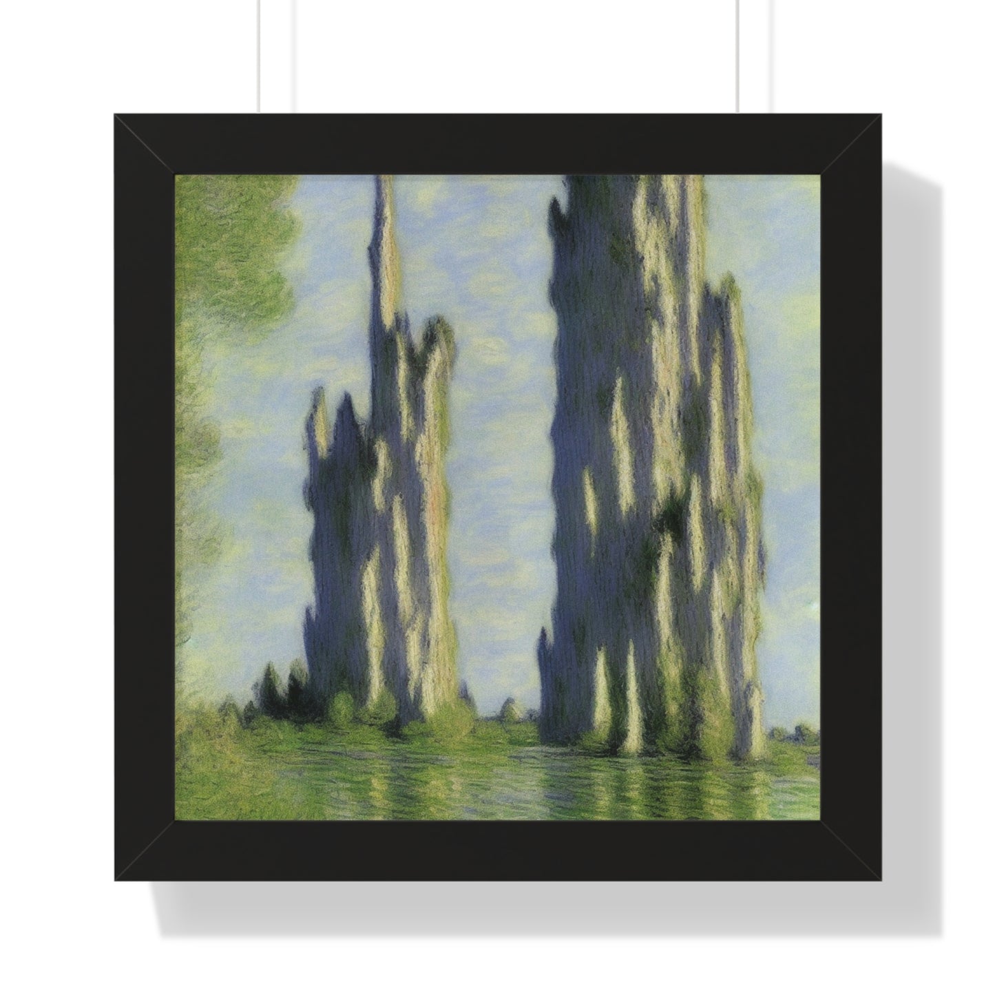 Tufa Tower Landscape Claude Monet Style