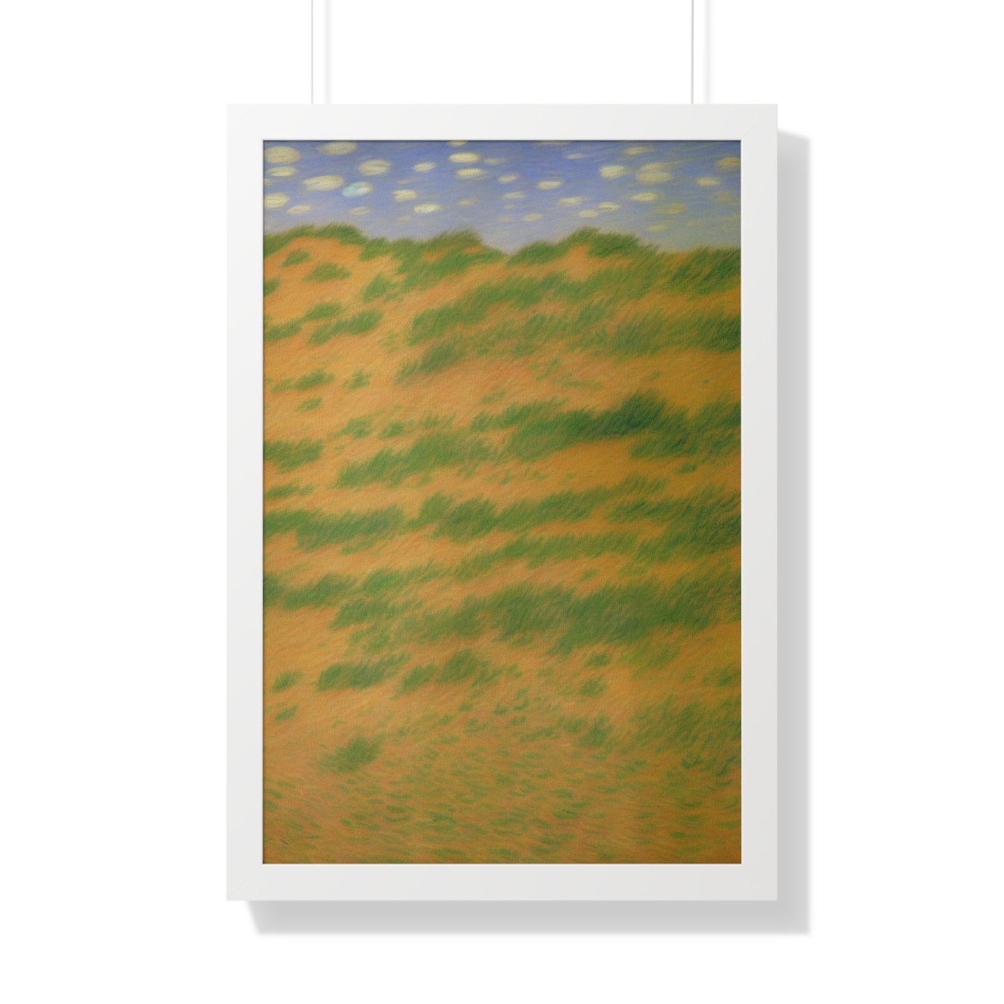 Dune Landscape Claude Monet Style