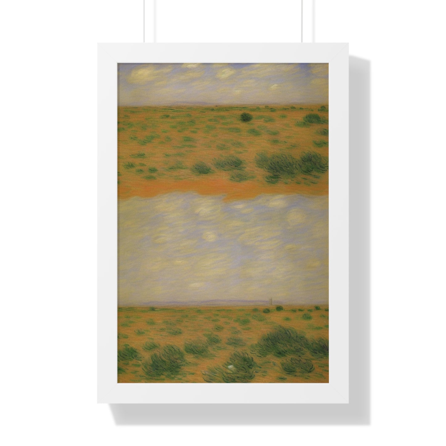 Desert Landscape Claude Monet Style