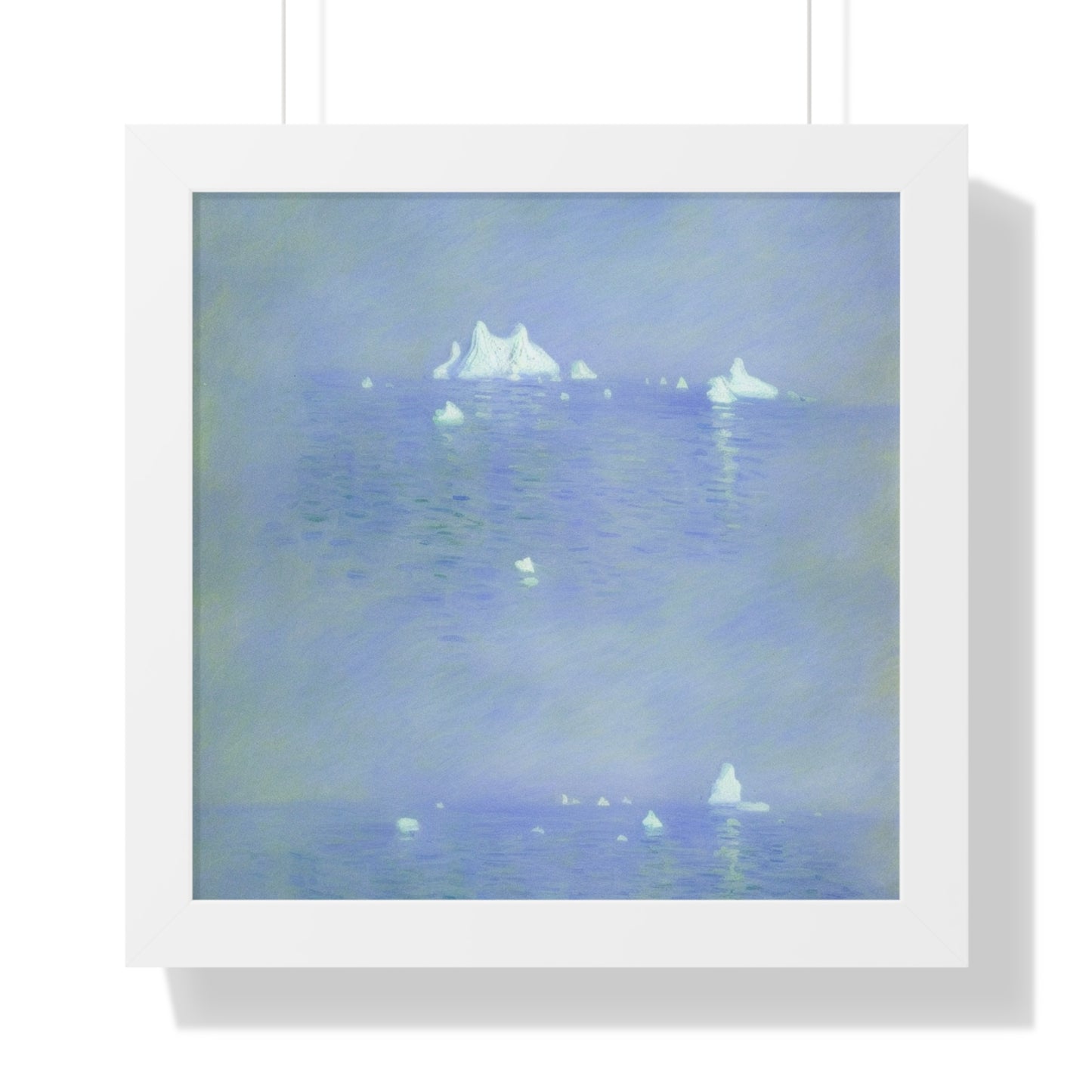 Iceberg Scene Claude Monet Style