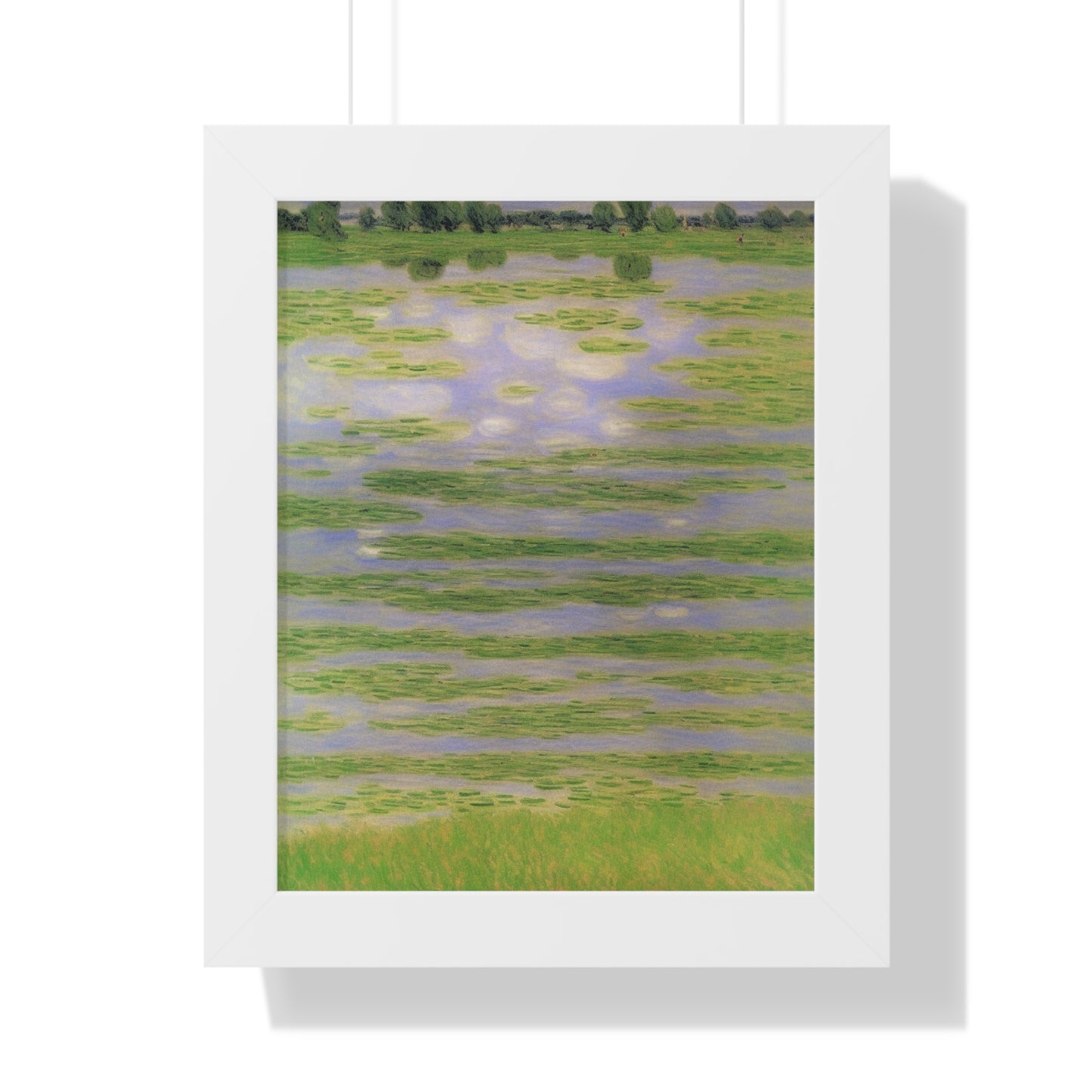 Floodplain Scene Claude Monet Style