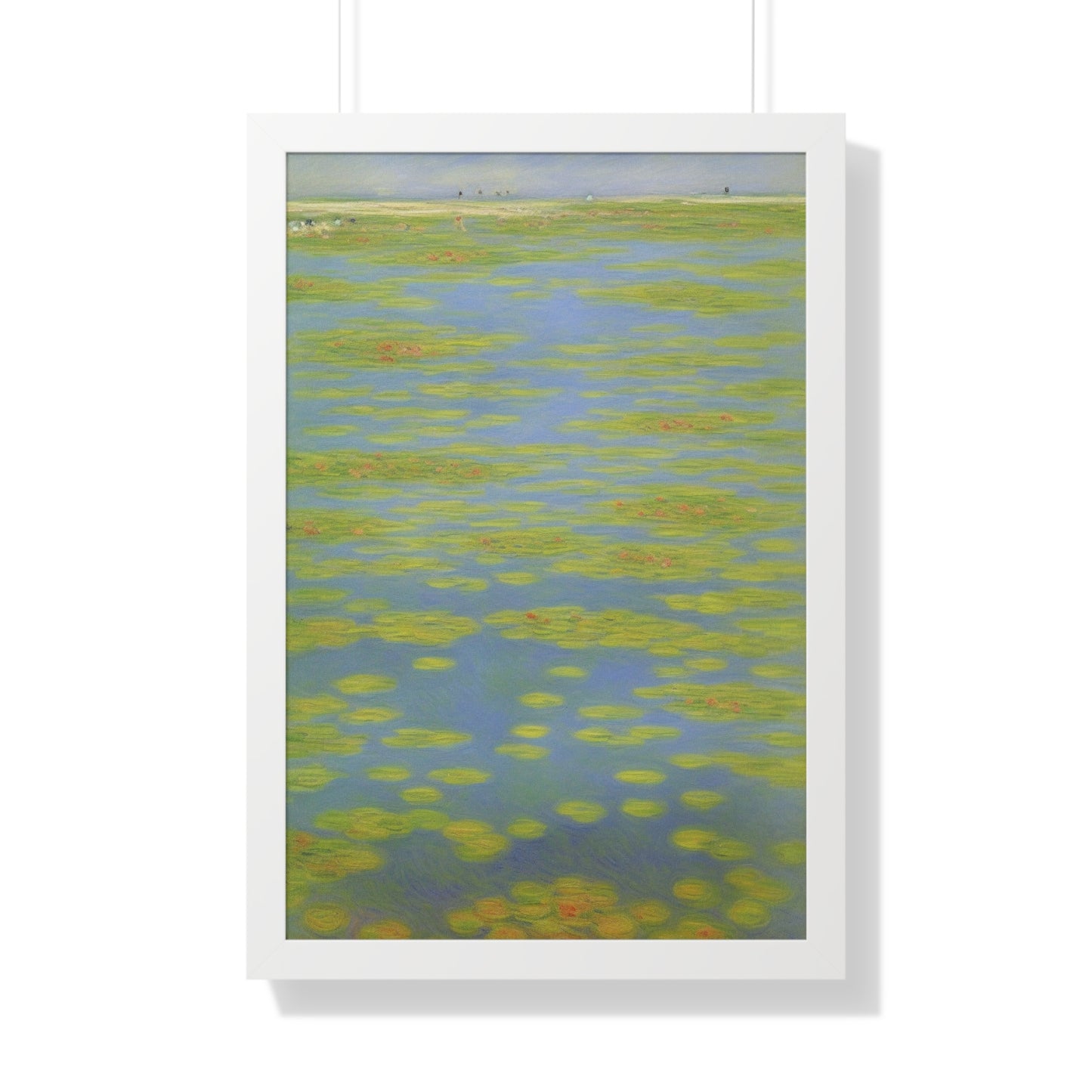 Tide Pool Landscape Claude Monet Style