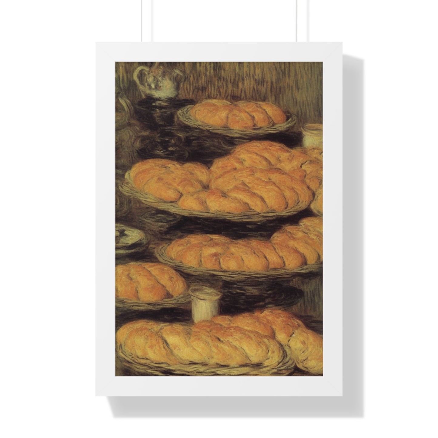 Bread Scene Claude Monet Style