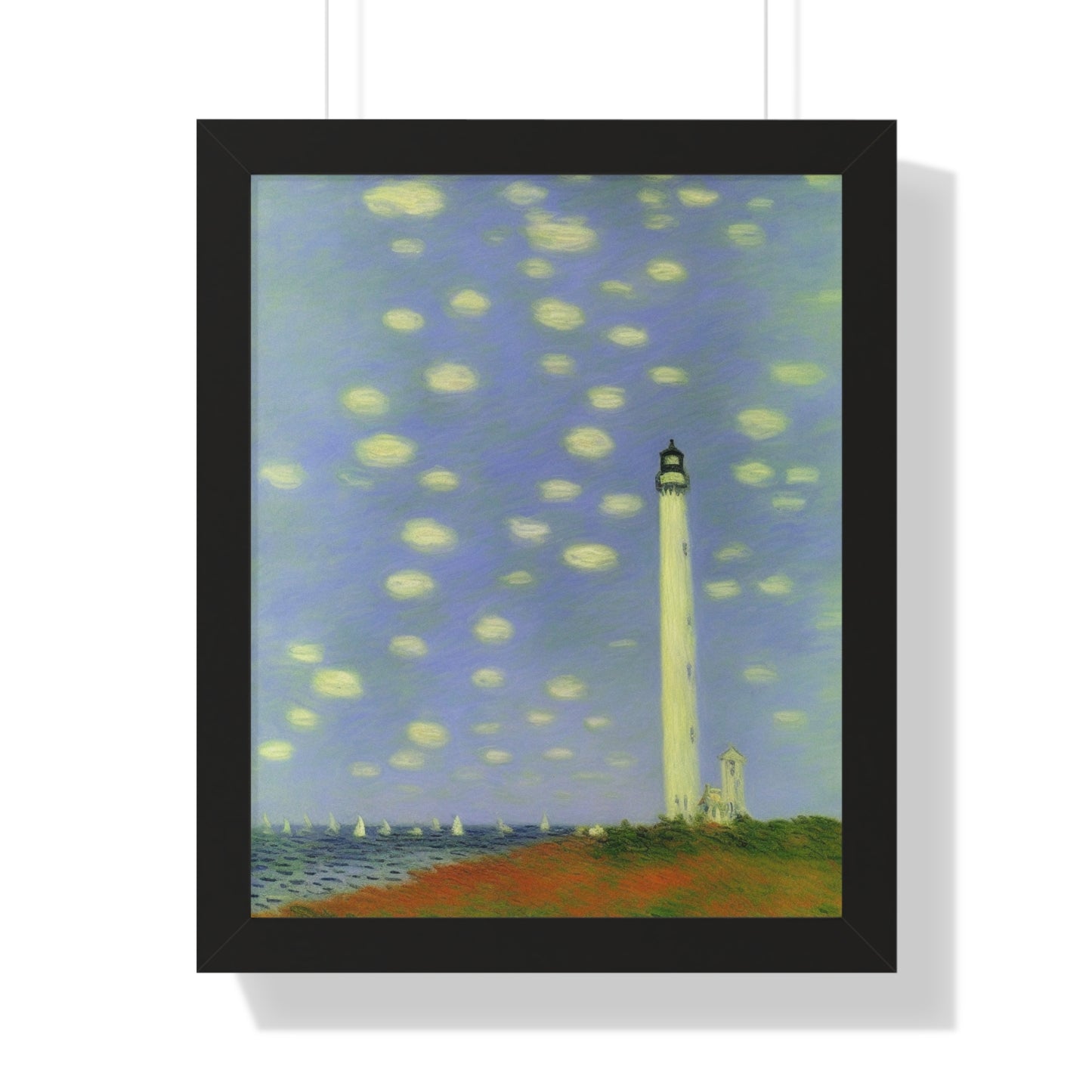 Light House Landscape Claude Monet Style