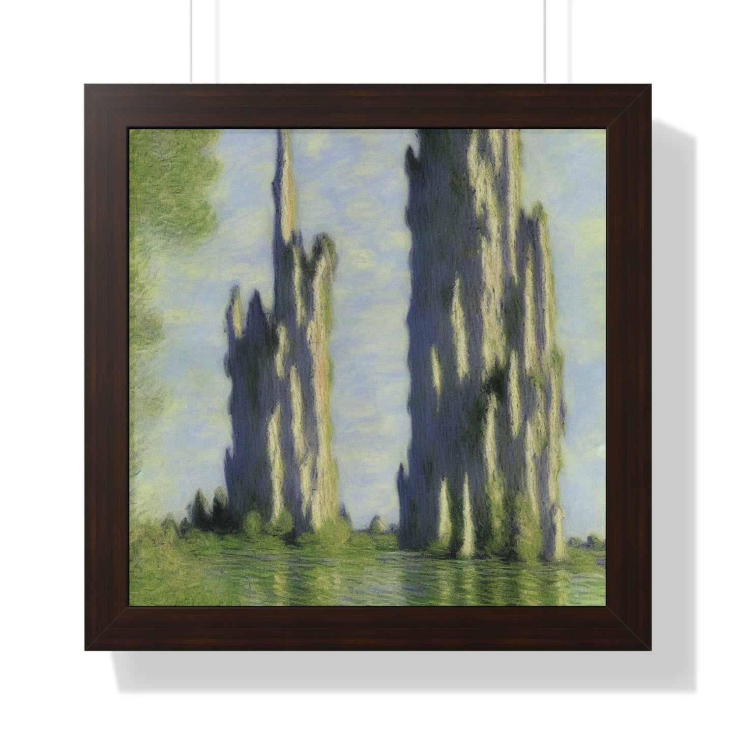 Tufa Tower Landscape Claude Monet Style