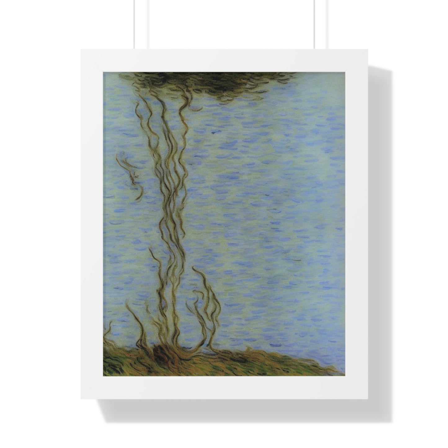 Driftwood Scene Claude Monet Style