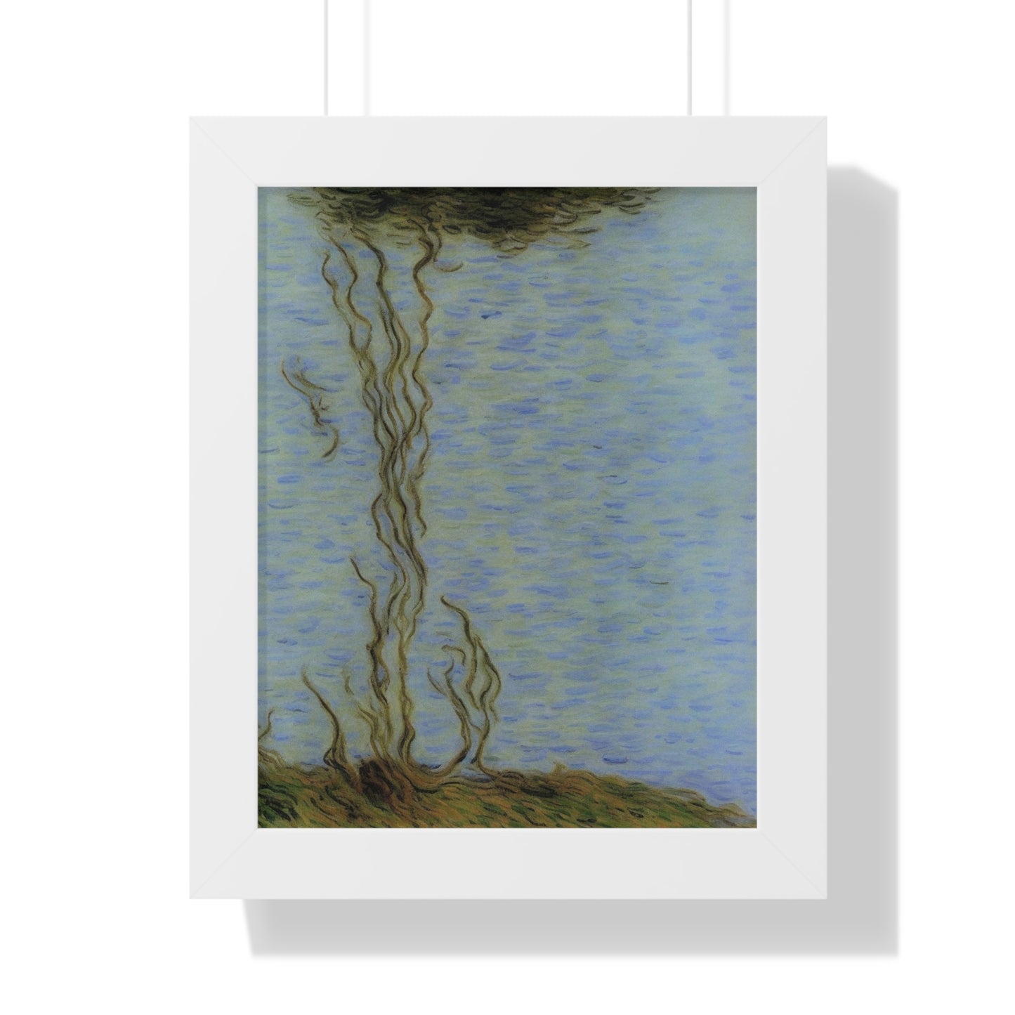 Driftwood Scene Claude Monet Style