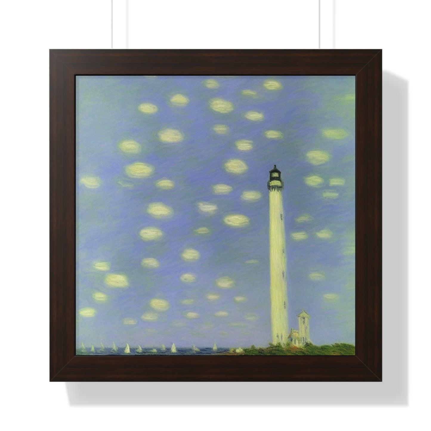 Light House Landscape Claude Monet Style