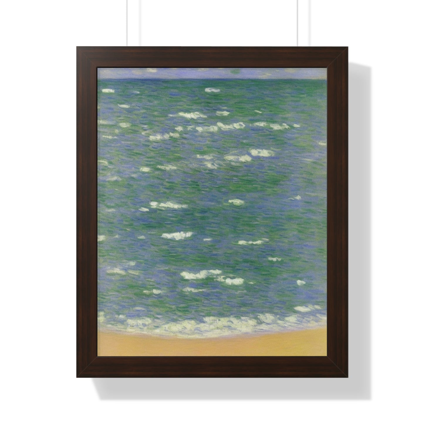 Beach Landscape Claude Monet Style