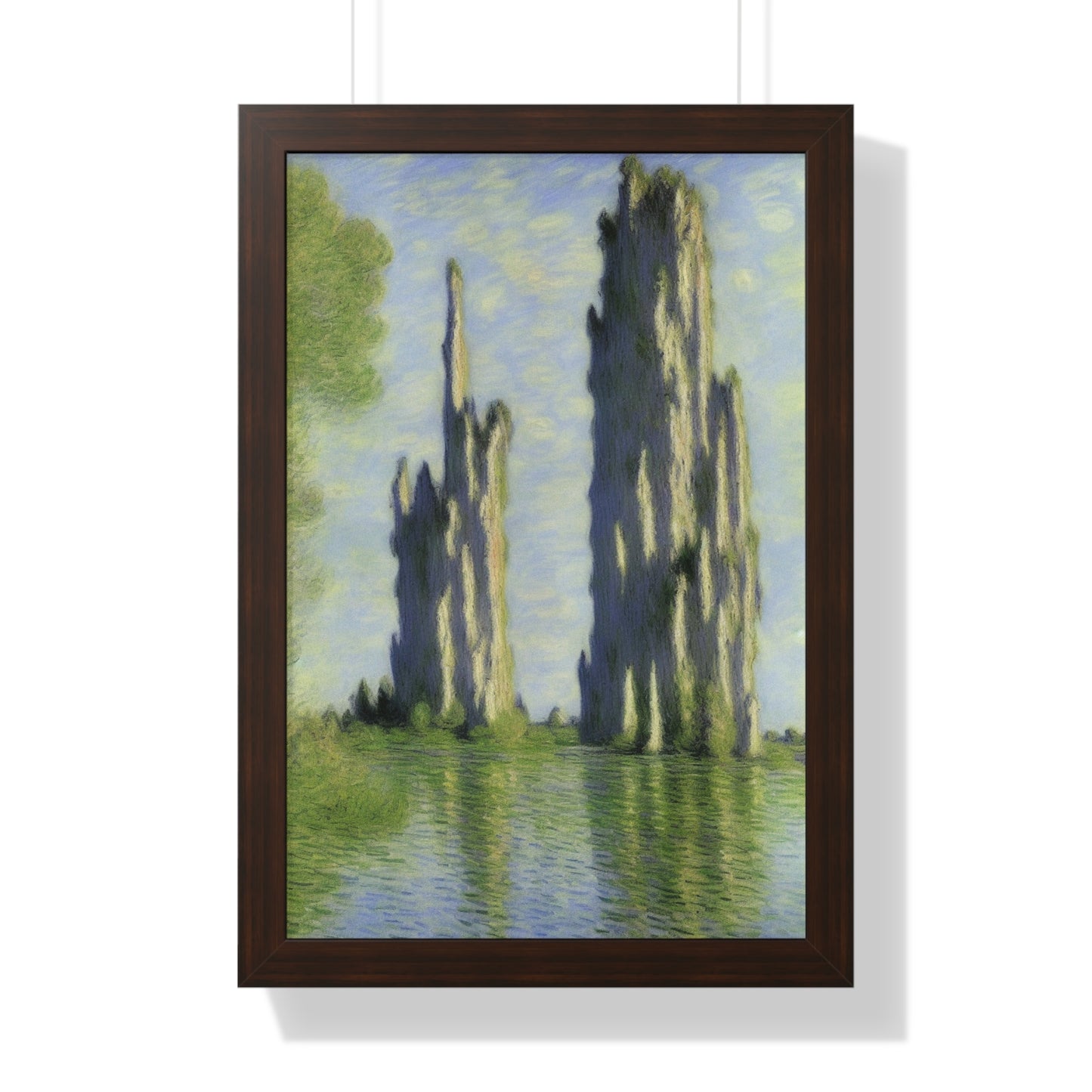 Tufa Tower Landscape Claude Monet Style